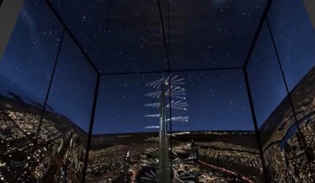Application of LiDAR in Elevator Automatic Projectors