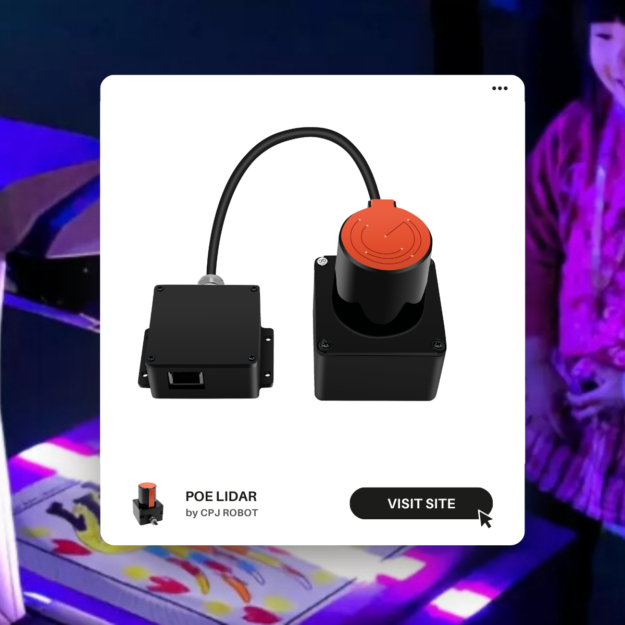 PoE Interactive LiDAR F1