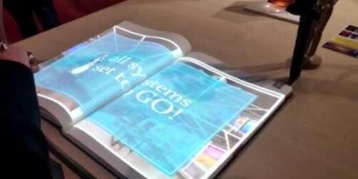 Interactive Intelligent Flip Book Projection System Interactive Intelligent Flip Book Projection System