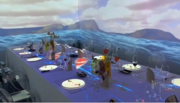 LiDAR Projection in Restaurants3