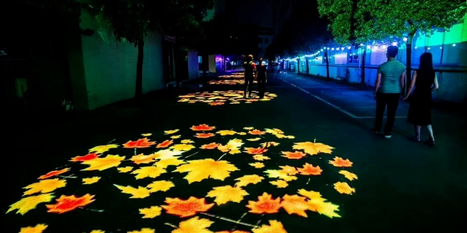 Ground Interactive Projection
