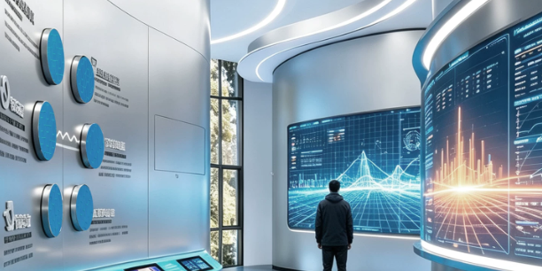 Corporate Showroom LiDAR Interactive Floor Projection Corporate Showroom LiDAR Interactive Floor Projection