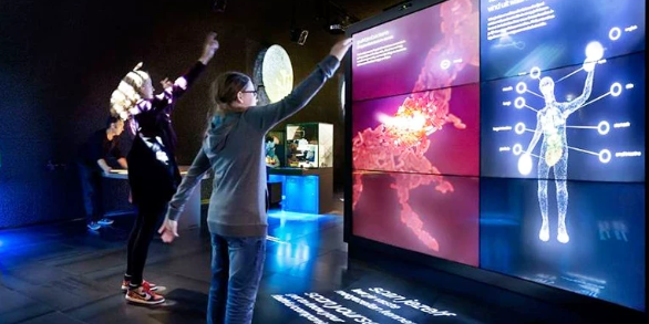 Corporate Showroom LiDAR Interactive Projection Corporate Showroom LiDAR Interactive Projection