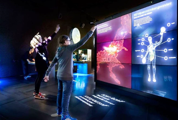 Corporate Showroom LiDAR Interactive Projection Corporate Showroom LiDAR Interactive Projection