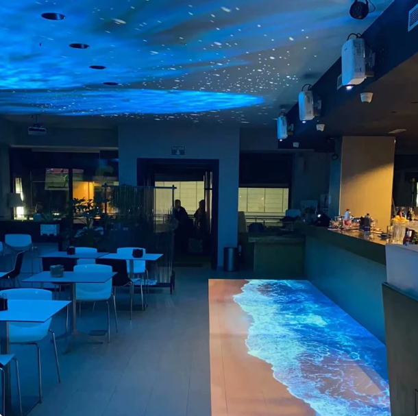 Wave Interactive Floors for Bars and Nightclubs
