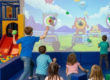 Indoor Playground with Interactive Projection